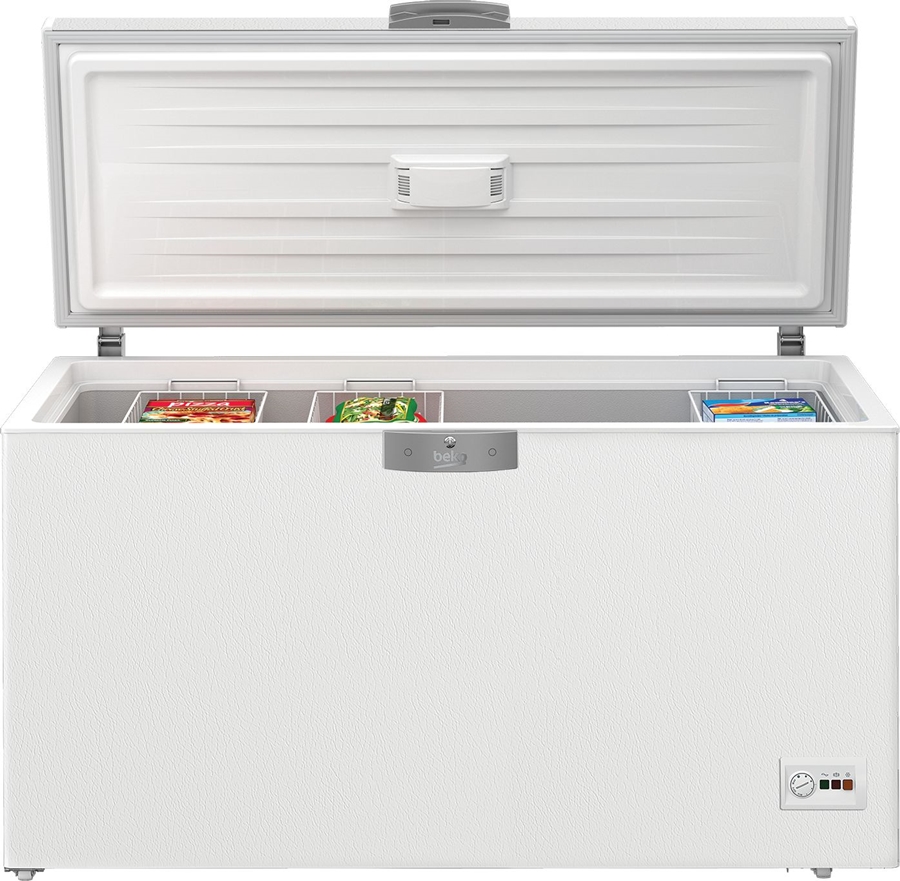 Beko HSM46741 Vrieskist - Wit Leer met Patroon 2