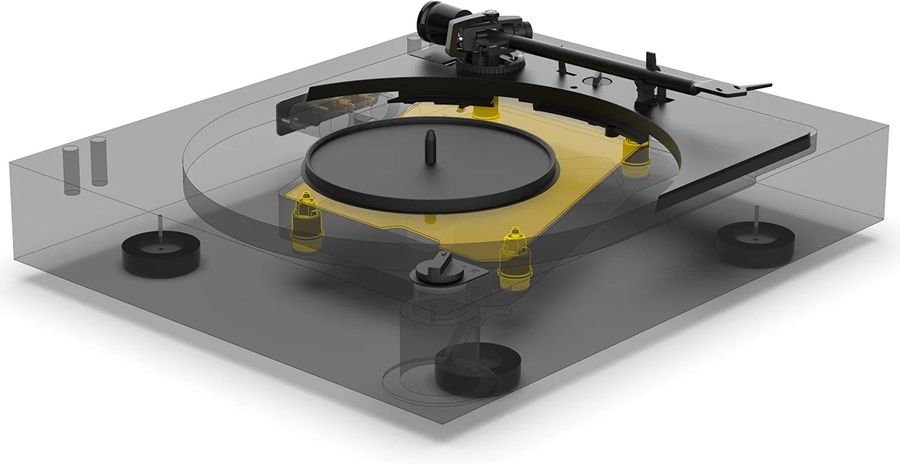 Pro-Ject A2 2M Red Volautomatische Platenspeler - Zwart 3