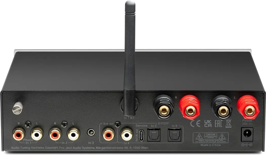 Pro-Ject Stereo Box E geïntegreerde versterker - Zilver 2