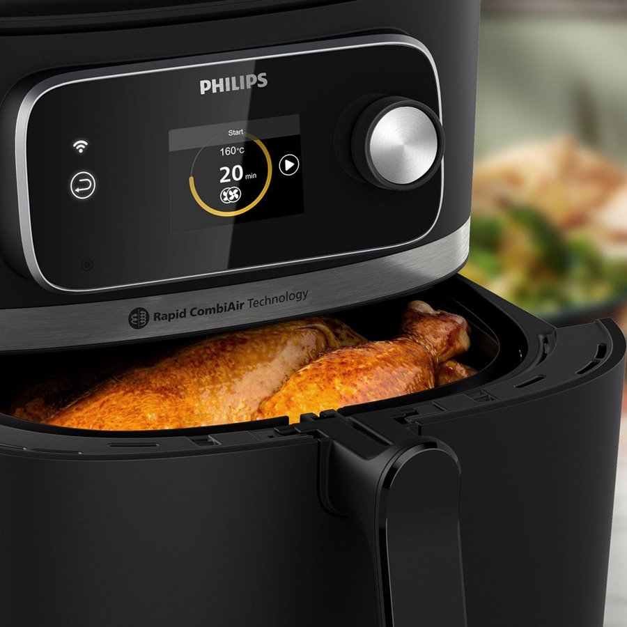 Philips HD9880/90 7000 Serie Airfryer XXL met Voedselthermometer 9
