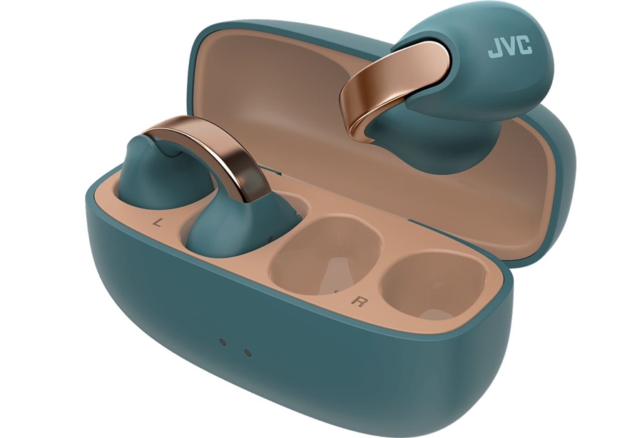 JVC HA-NP1T Nearphones open-ear oordopjes - Blauw  2