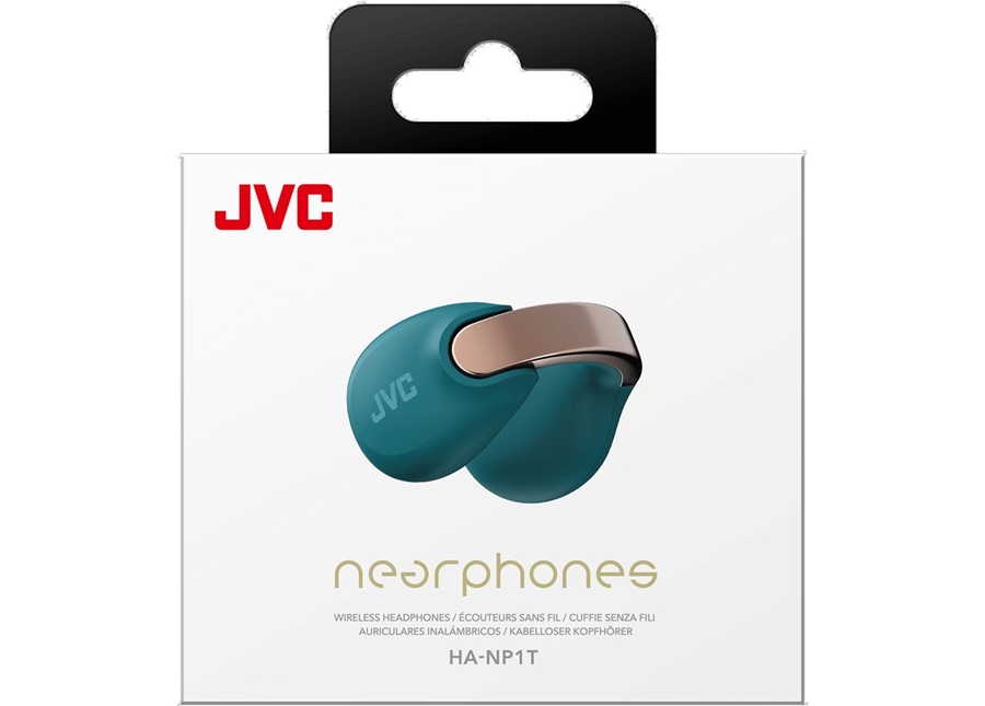 JVC HA-NP1T Nearphones open-ear oordopjes - Blauw  7