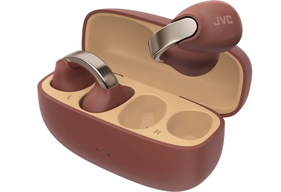 JVC HA-NP1T Nearphones open-ear oordopjes - Bruin 5