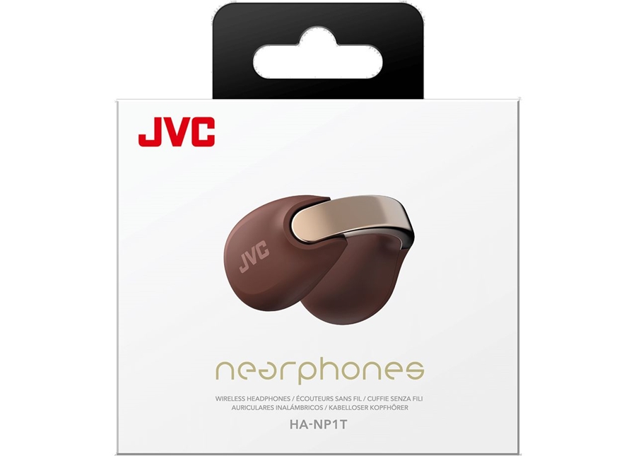 JVC HA-NP1T Nearphones open-ear oordopjes - Bruin 7