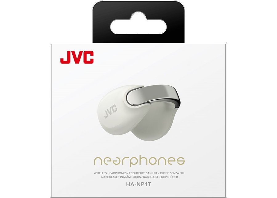 JVC HA-NP1T Nearphones open-ear oordopjes - Wit 6