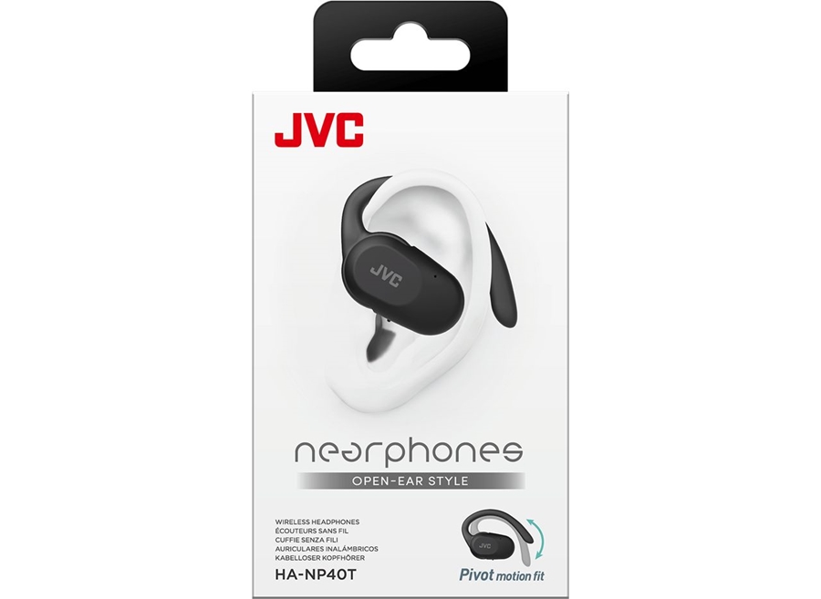 JVC HA-NP40T Nearphones open-ear oordopjes - Zwart  7