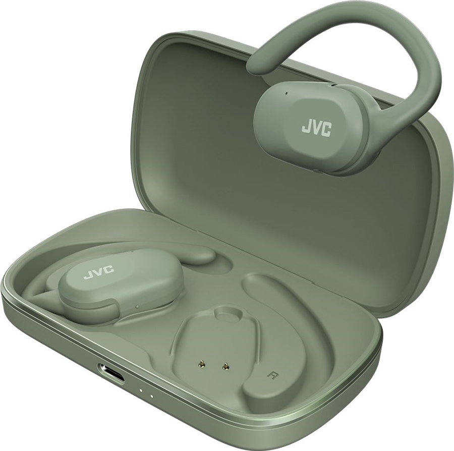 JVC HA-NP40T Nearphones open-ear oordopjes - Groen  4