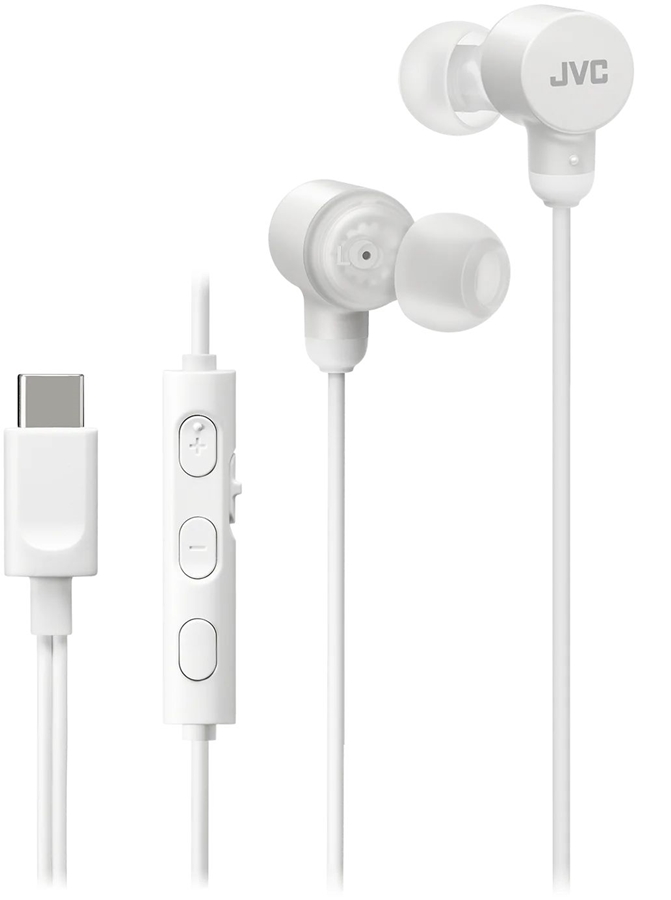 JVC HA-FR29UC bedrade in-ear oordopjes - Wit 1