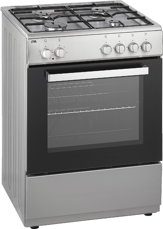 ETNA FGV160RVS Gas- en Elektrofornuis - 60 cm 2