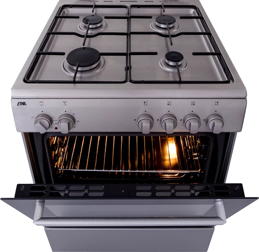 ETNA FGV160RVS Gas- en Elektrofornuis - 60 cm 6