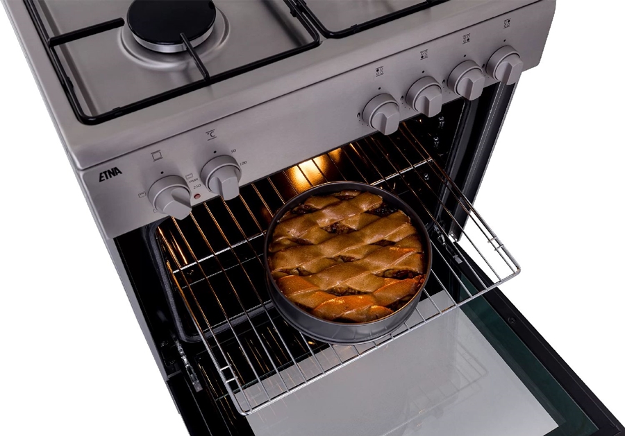 ETNA FGV160RVS Gas- en Elektrofornuis - 60 cm 8