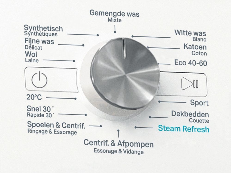 Whirlpool FFB 8469E WV BE FreshCare+ Steam Wasmachine 6