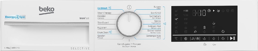 Beko B3WM49410W2 Wasmachine 7