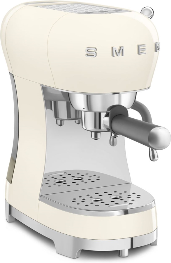 SMEG ECF02CREU Handmatige Espressomachine 50's Style – Creme 3