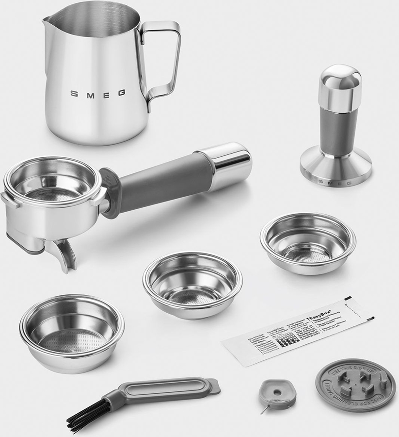 SMEG EGF03CREU Handmatige Espressomachine 50's Style - Creme 10