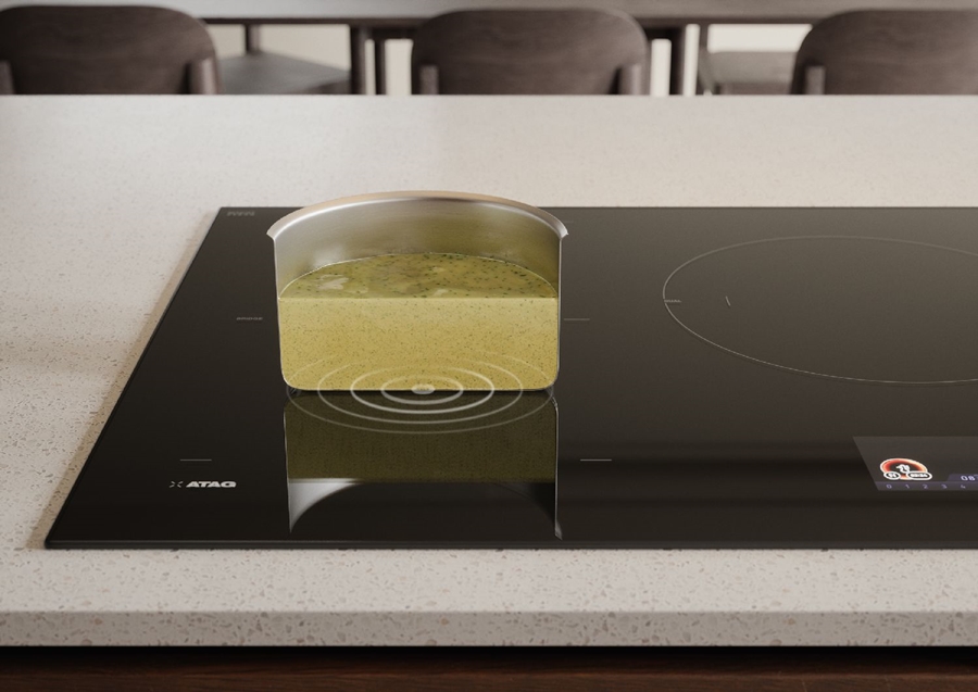 ATAG HI39571TF Inbouw Inductiekookplaat met TFT Bediening - 90 cm  9