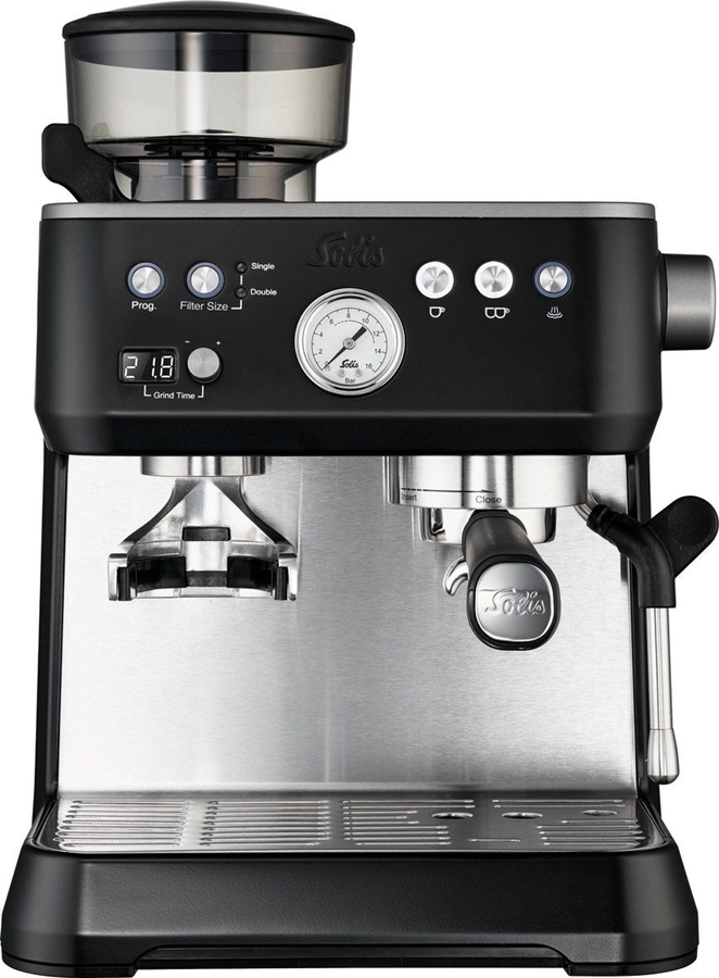 Solis Grind & Infuse Perfetta 1019 Espressomachine - Koffiemachine - Zwart 1