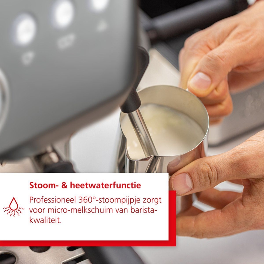 Solis Grind & Infuse Perfetta 1019 Espressomachine - Koffiemachine - Zwart 10