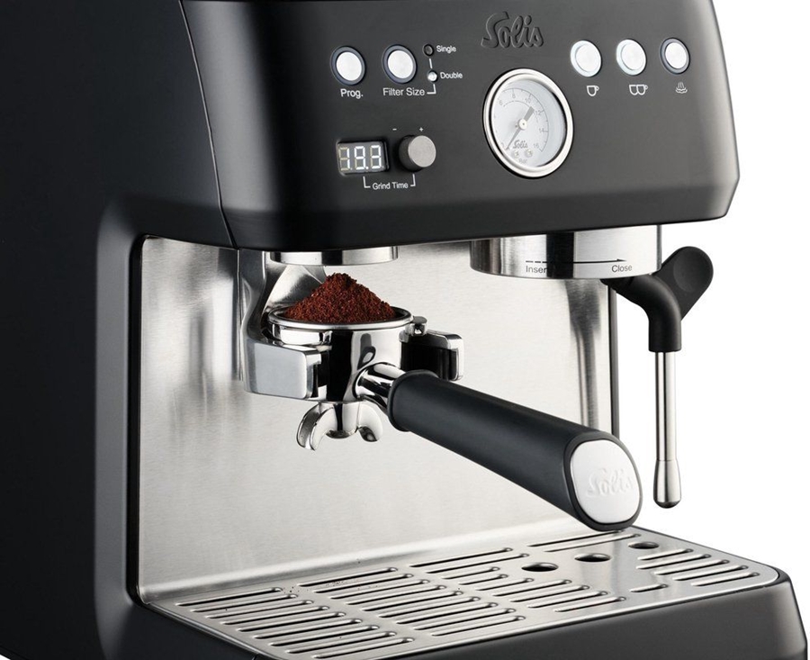 Solis Grind & Infuse Perfetta 1019 Espressomachine - Koffiemachine - Zwart 6
