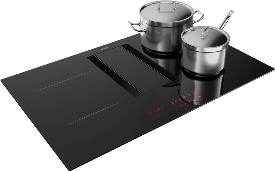 ETNA AKI380ZT Inbouw Kookplaat met Geïntegreerde Afzuiging - 80 cm 6