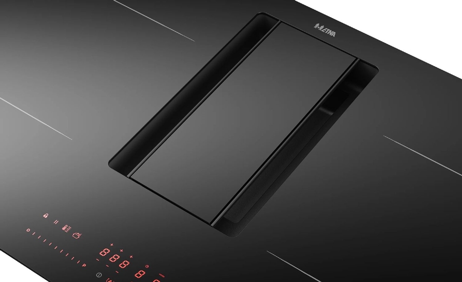 ETNA AKI380ZT Inbouw Kookplaat met Geïntegreerde Afzuiging - 80 cm 7