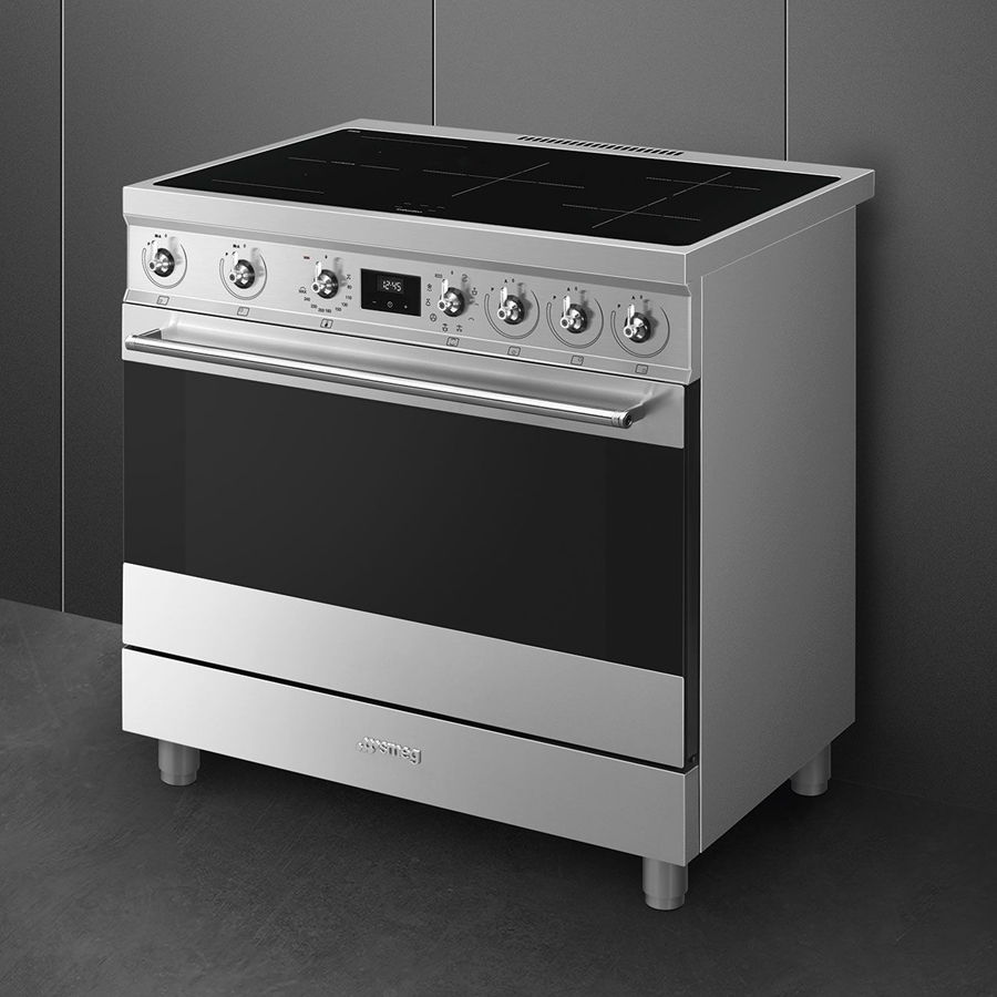 SMEG C9IMX2 Classici Esthetisch Fornuis met Inductiekookplaat - 90 x 60 cm  4