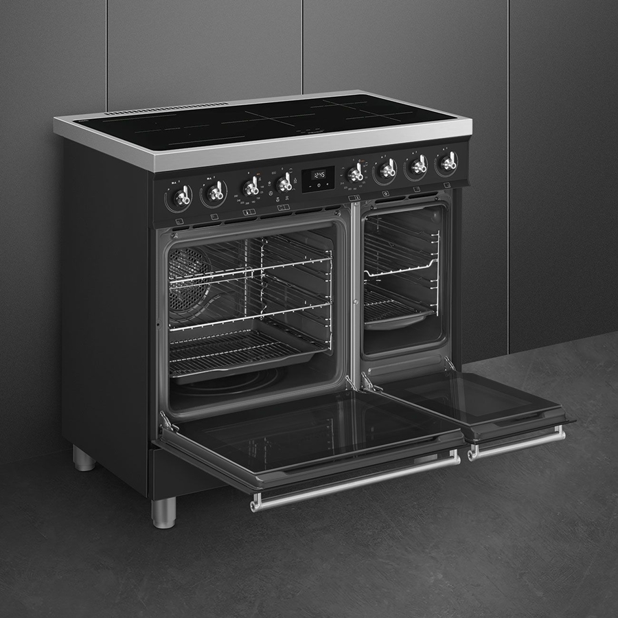 SMEG C92IMMB2 Classici Esthetisch Fornuis met InductieKookplaat - 90 x 60 cm 5