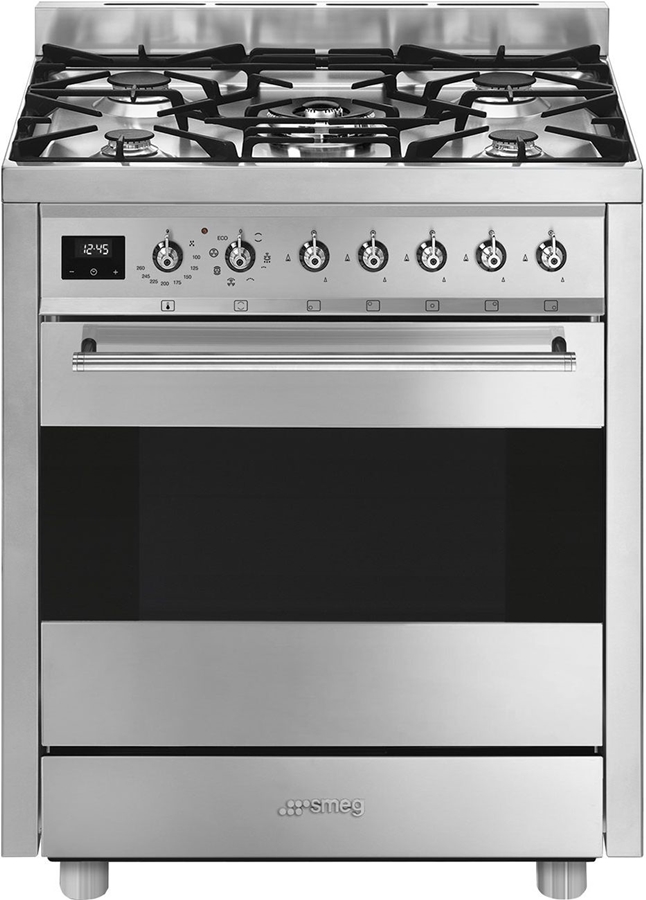 SMEG C7GMXNLK9 Classici Esthetisch Fornuis met Gaskookplaat - 70 x 60 cm 1