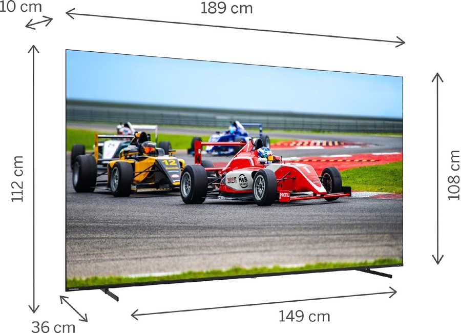 Thomson 85QG7C14 QLED 4K UHD Google TV 3