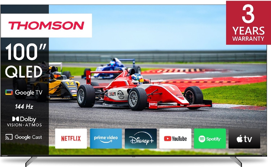 Thomson 100QG7C14 QLED 4K UHD Google TV 1