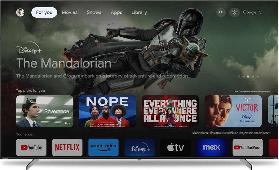 Thomson 100QG7C14 QLED 4K UHD Google TV 2