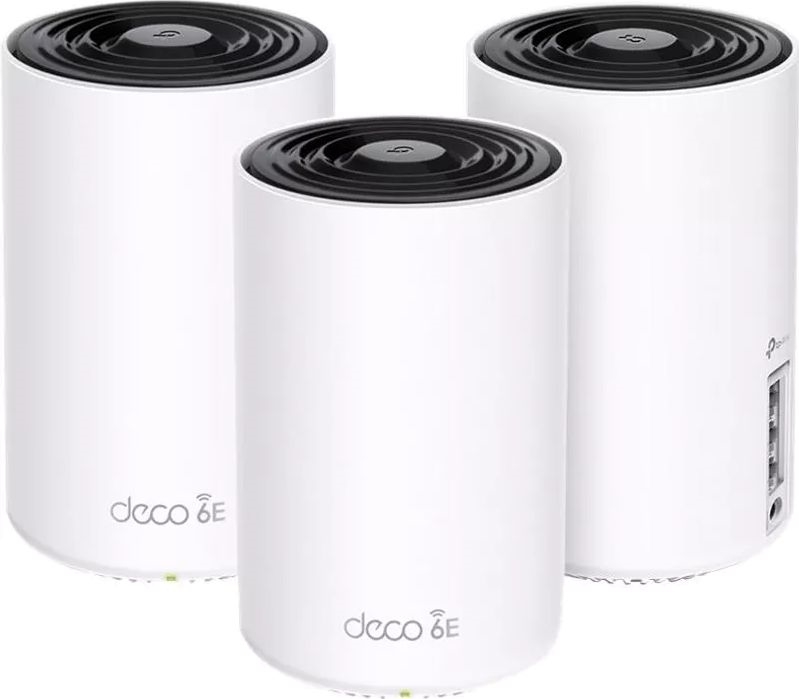 TP-Link Deco XE75 Tri-band Mesh WiFi-systeem (3-pack) 1