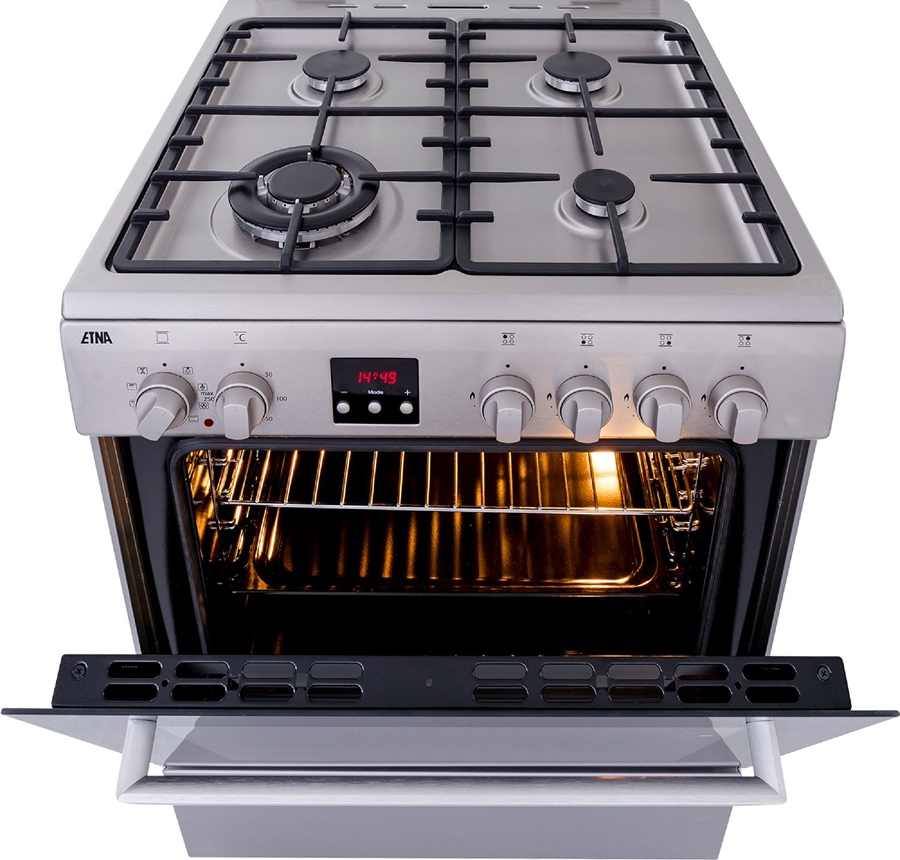 ETNA FGV760RVS Gasfornuis 6