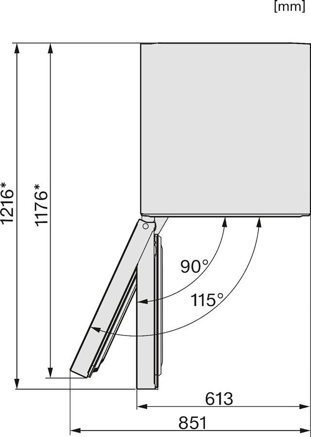 Miele KWNS 4784 DE Wijn-vriescombinatie  8