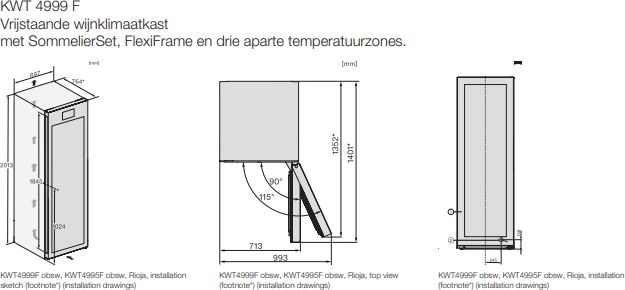 Miele KWT 4999 F Wijnklimaatlkast 6