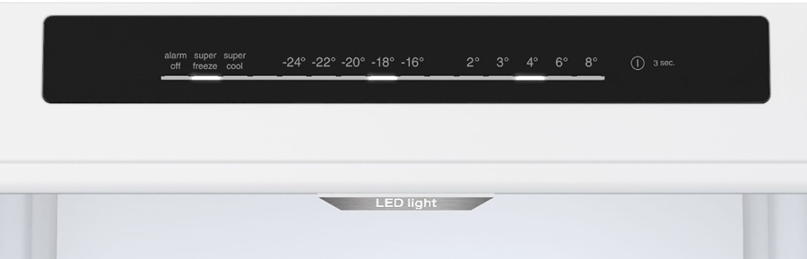 BOSCH KGN39VICT Serie 4 Koel-vriescombinatie 9