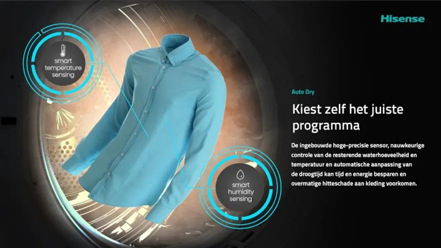 Hisense DH3S902BB3 Warmtepompdroger  9