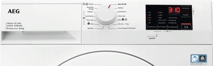 AEG LWF62842 Was-droogcombinatie 3