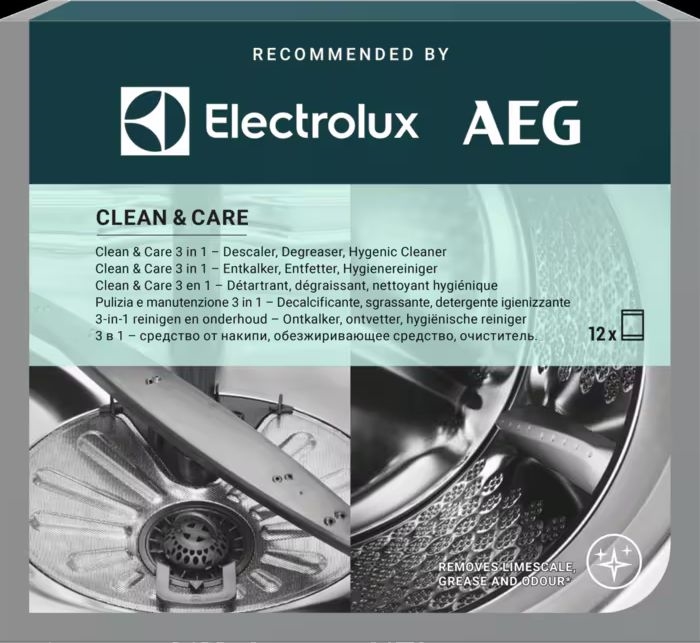AEG M2GCP121 Clean&Care 3-in-1 Onderhoud - 12 Zakjes 1