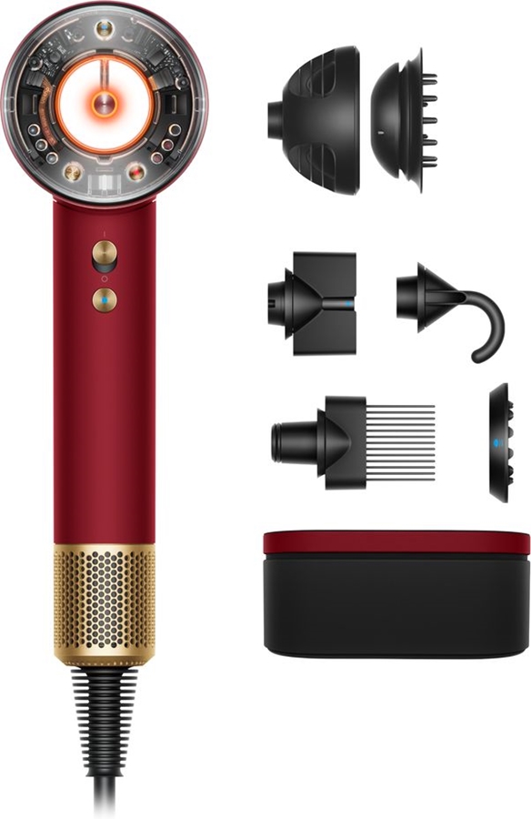 Dyson Supersonic™ Nural HD 16 Föhn - Haardroger - Red Velvet 1