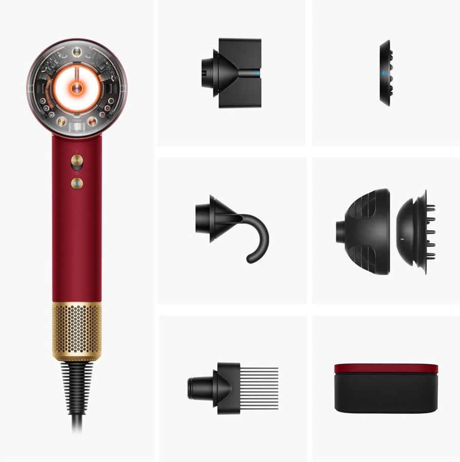 Dyson Supersonic™ Nural HD 16 Föhn - Haardroger - Red Velvet 2