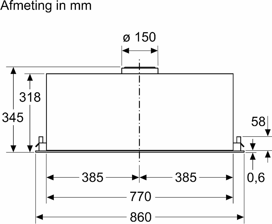 Siemens LB88NPC60 iQ700 Afzuigunit 10