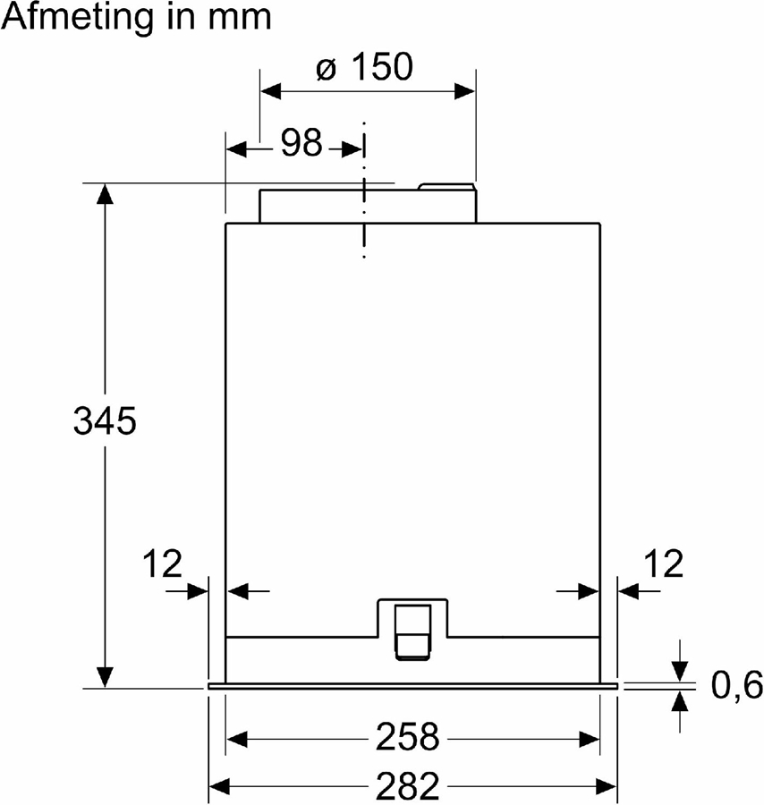 Siemens LB77NAC50 iQ500 Afzuigunit 10