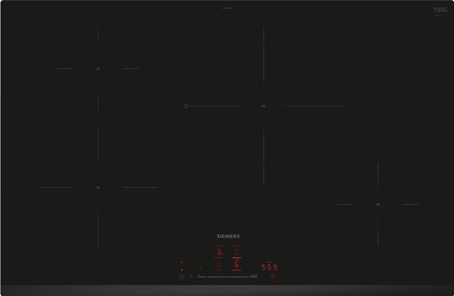 Siemens EH831HEB1E iQ100 Inbouw Inductiekookplaat 1
