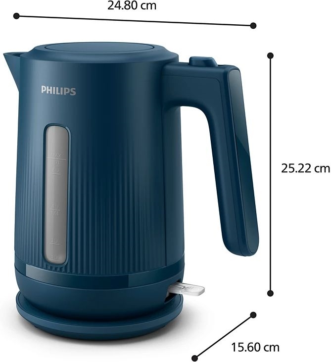 Philips HD9411/70 Waterkoker - Malibu Blue 3
