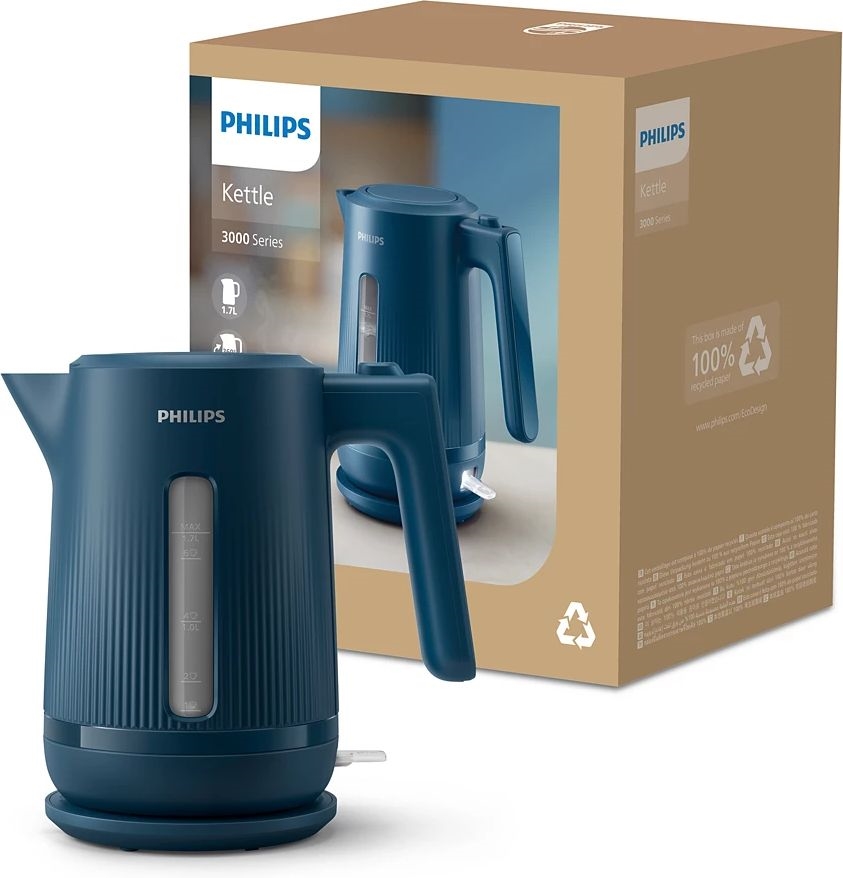 Philips HD9411/70 Waterkoker - Malibu Blue 4