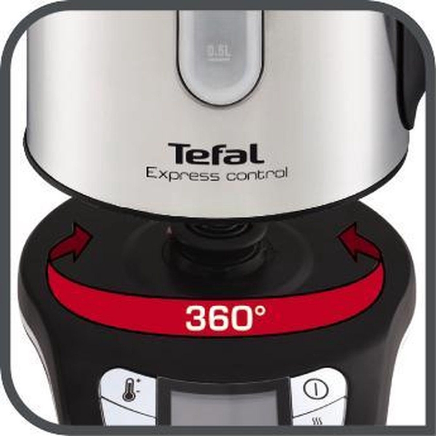 Tefal KI240D Express Control Waterkoker - RVS 5