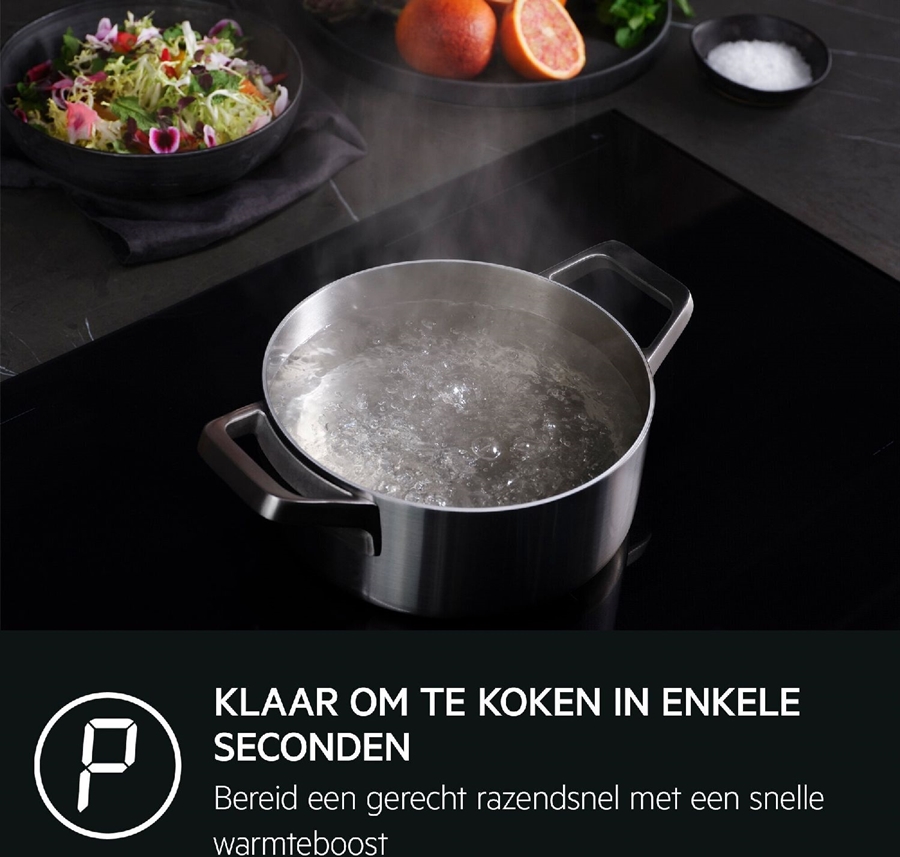 AEG TO74IB00CZ SaphirMatt 6000 Serie Inbouw Inductiekookplaat - 70 cm 3
