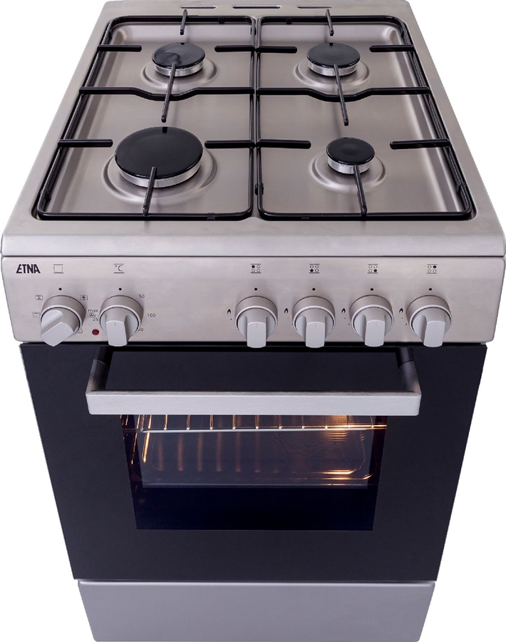 ETNA FGV350RVS Gasfornuis 6