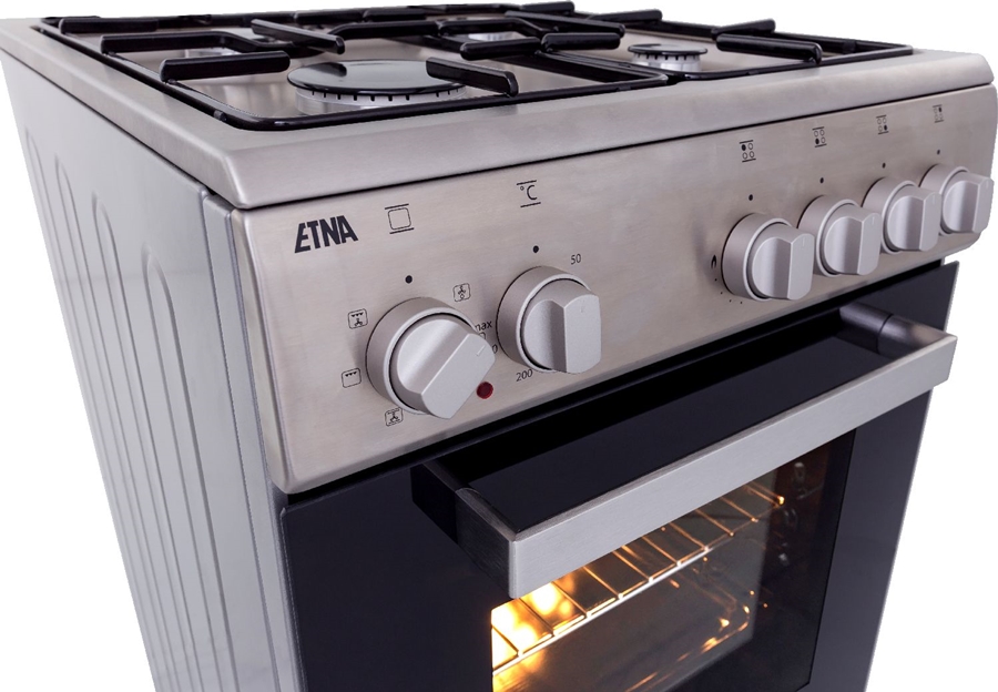 ETNA FGV350RVS Gasfornuis 8